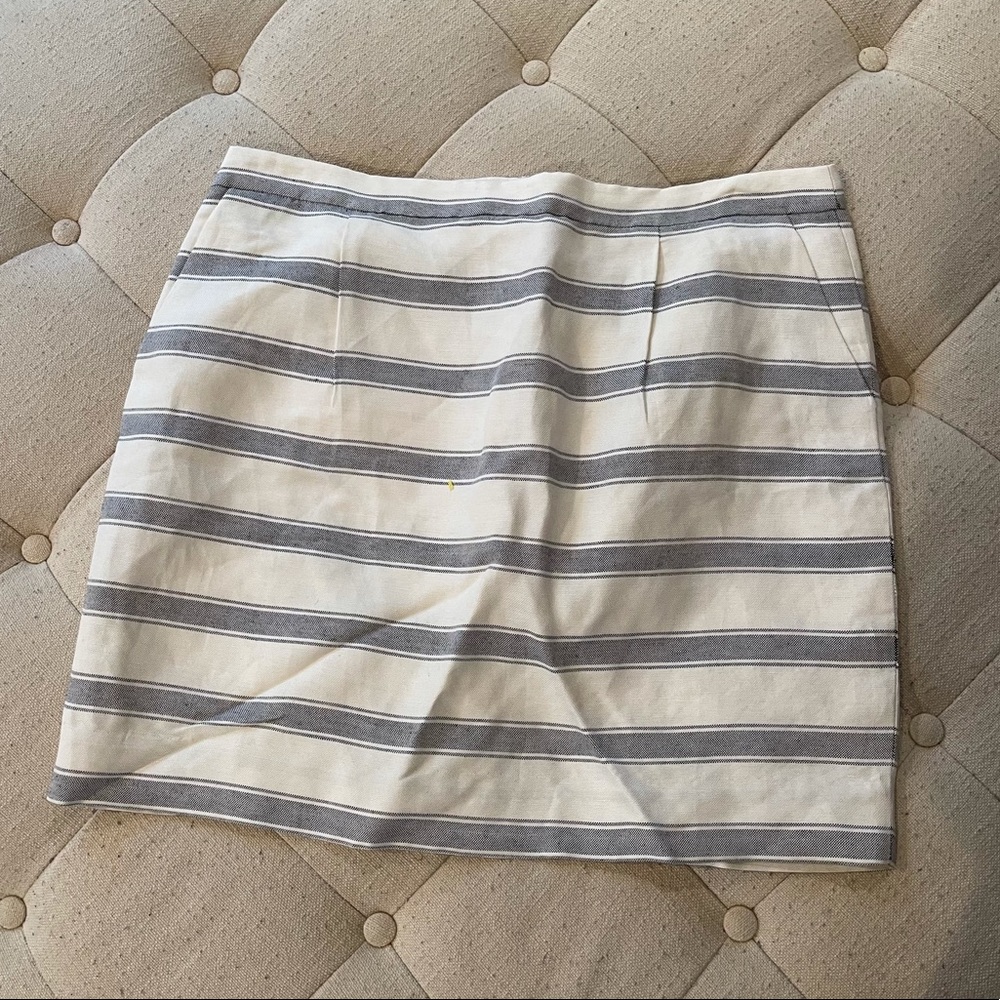 Jcrew women’s skirt with stripes